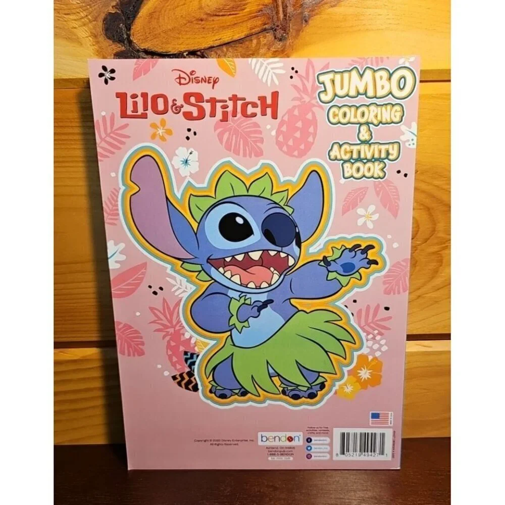 Disney Lilo & Stitch Coloring and Activity Book NEW